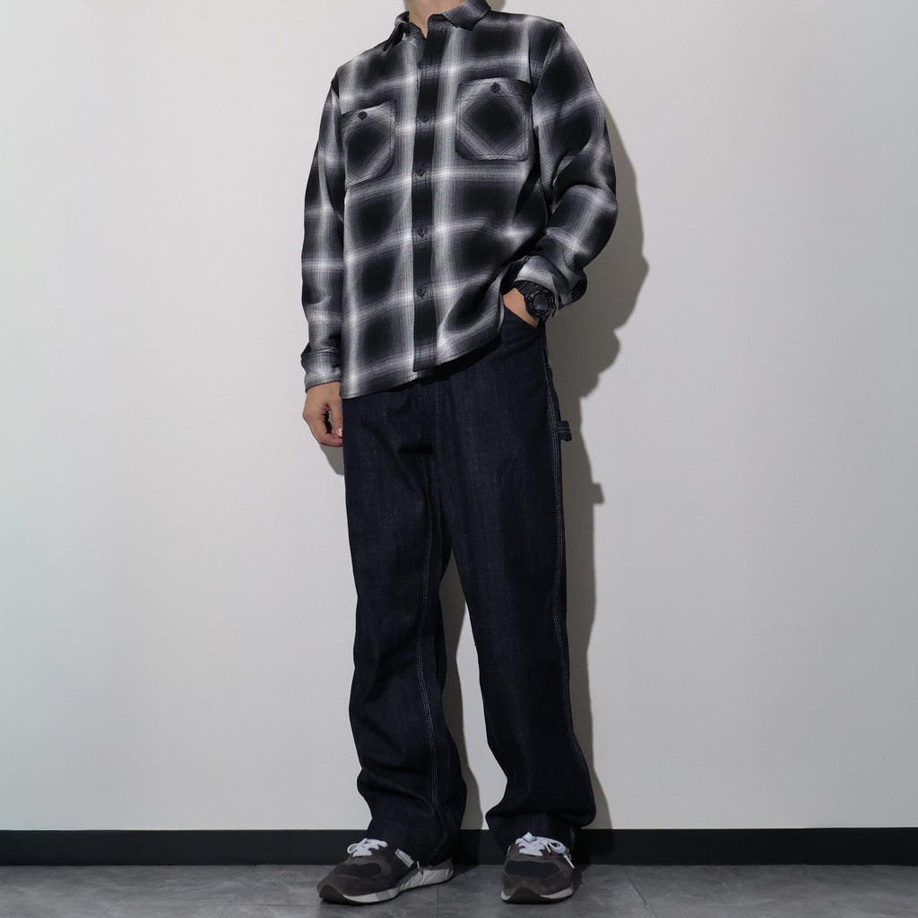 HOUSTON / 41252 OMBRE CHECK VIYELLA SHIRT