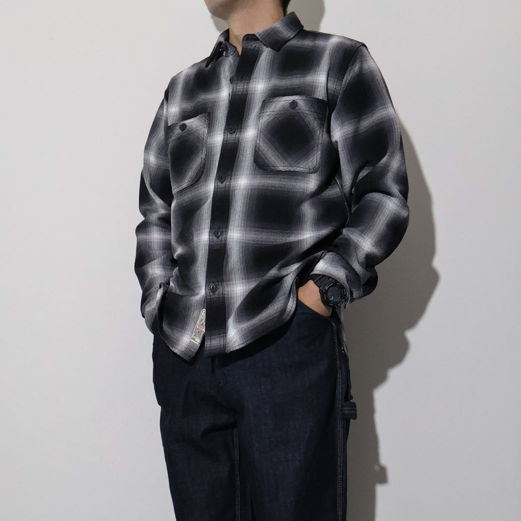 HOUSTON / 41252 OMBRE CHECK VIYELLA SHIRT