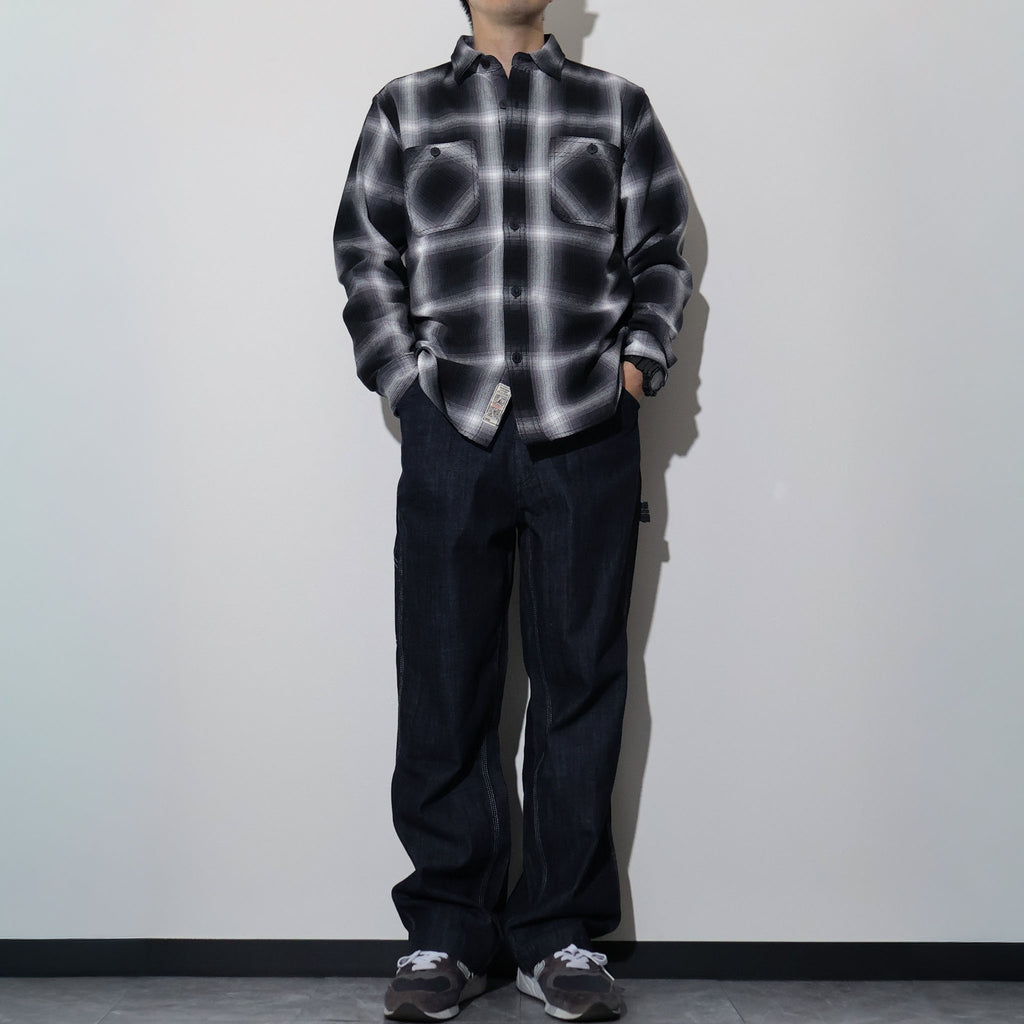 HOUSTON / 41252 OMBRE CHECK VIYELLA SHIRT