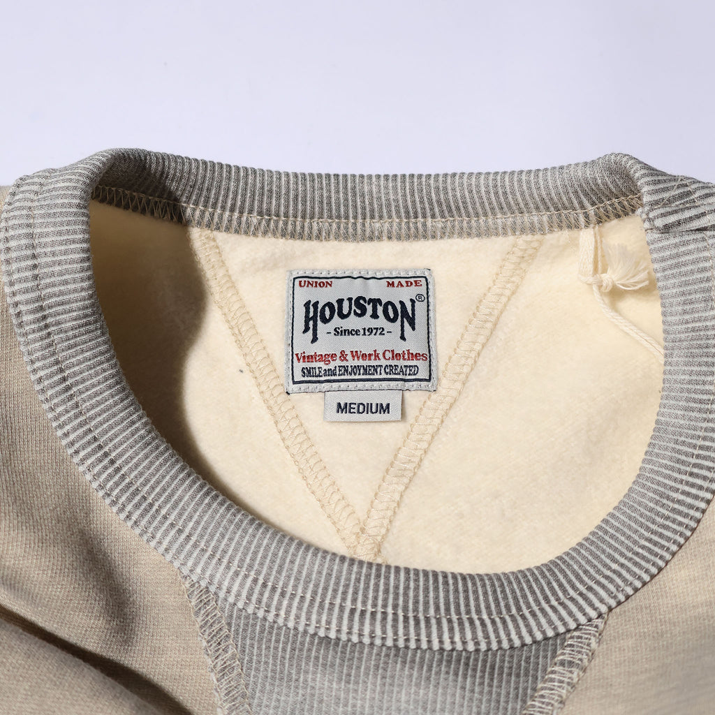 HOUSTON / 22460 TWO TONE C/N SWEAT (BEE)