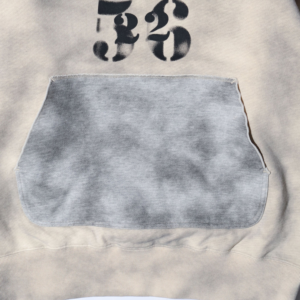 HOUSTON / 22461 TWO TONE SWEAT HOODIE (BRUSH)