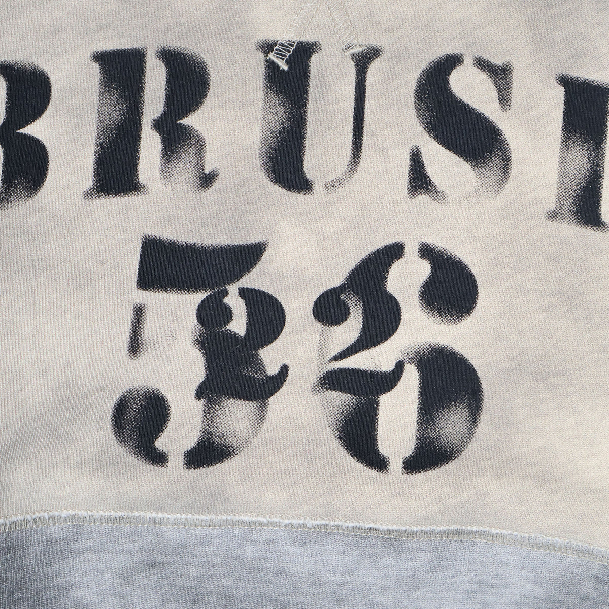 HOUSTON / 22461 TWO TONE SWEAT HOODIE (BRUSH)