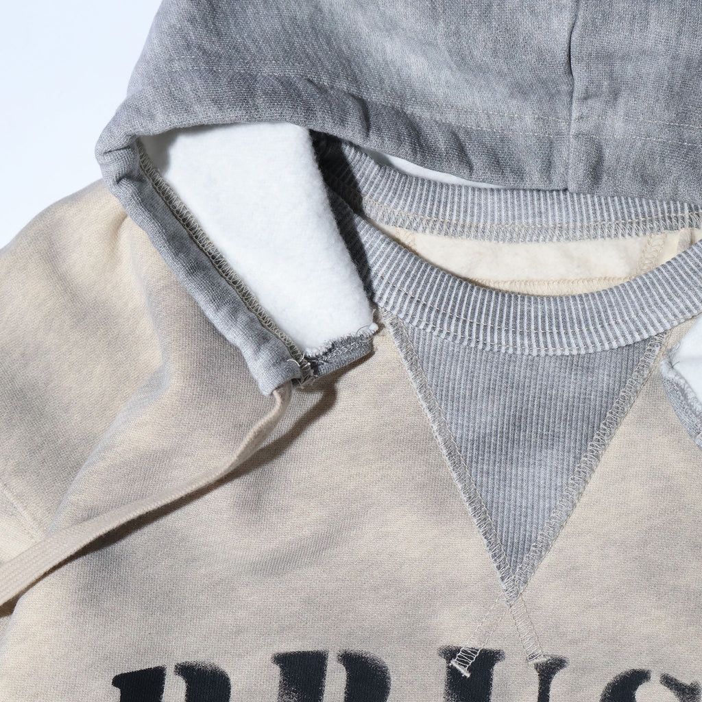 HOUSTON / 22461 TWO TONE SWEAT HOODIE (BRUSH)