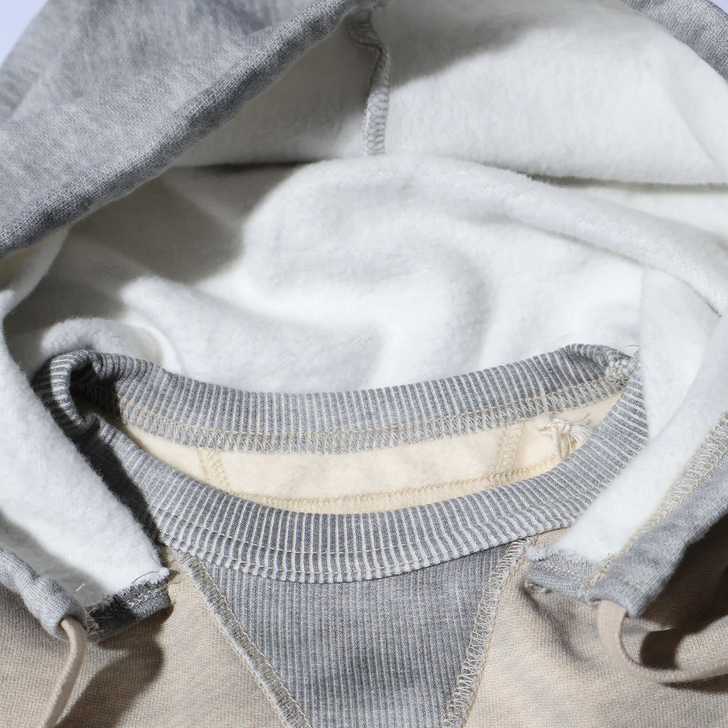 HOUSTON / 22461 TWO TONE SWEAT HOODIE (BRUSH)