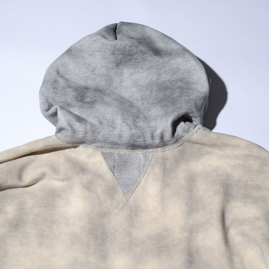 HOUSTON / 22461 TWO TONE SWEAT HOODIE (BRUSH)