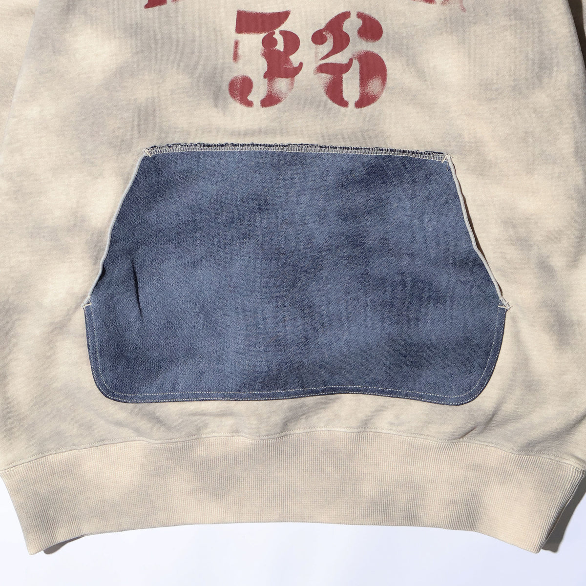 HOUSTON / 22461 TWO TONE SWEAT HOODIE (BRUSH)