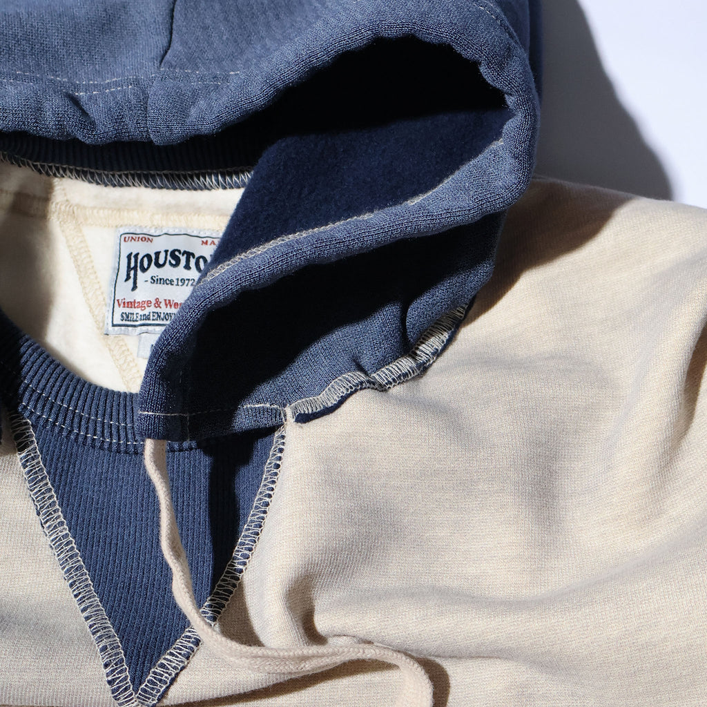 HOUSTON / 22461 TWO TONE SWEAT HOODIE (BRUSH)