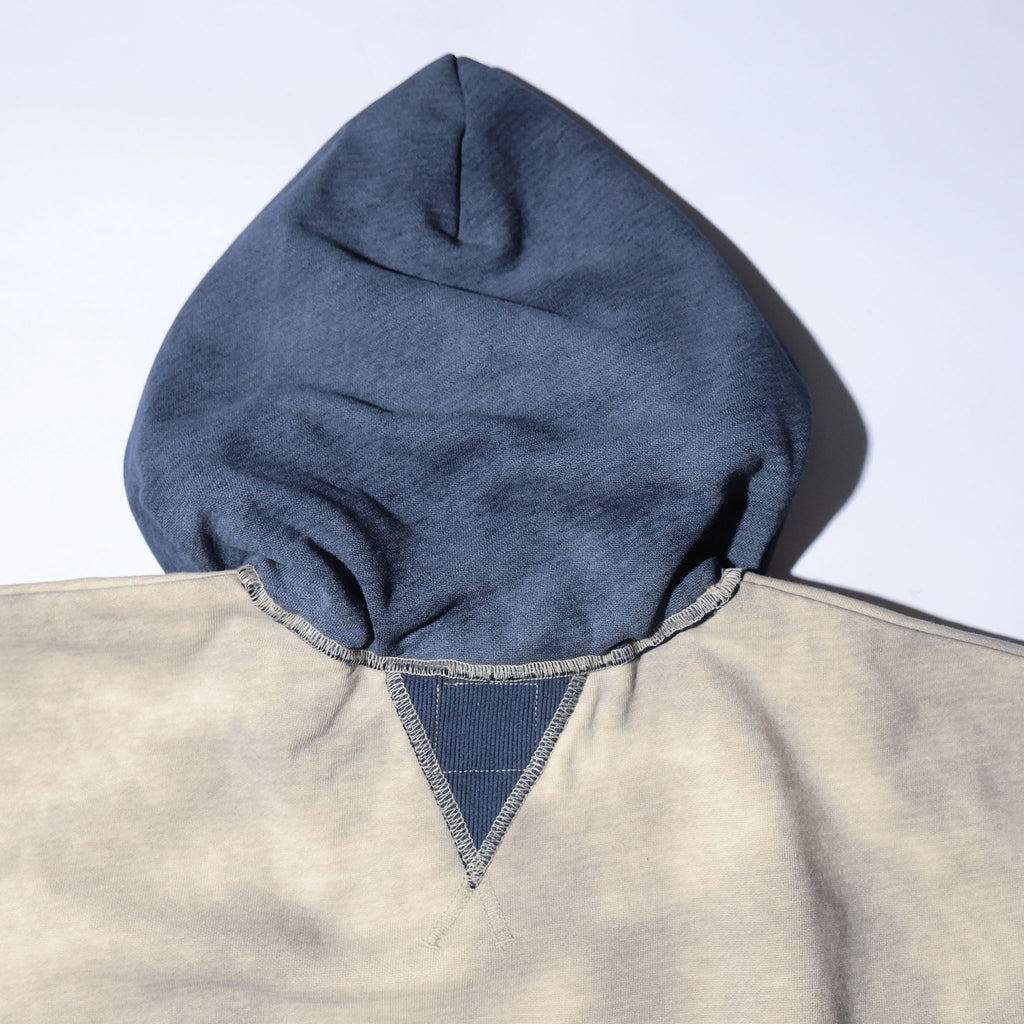 HOUSTON / 22461 TWO TONE SWEAT HOODIE (BRUSH)
