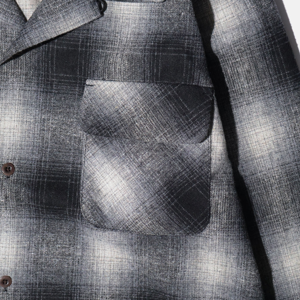 HOUSTON / 41357 MIX WOOL BOARD SHIRT