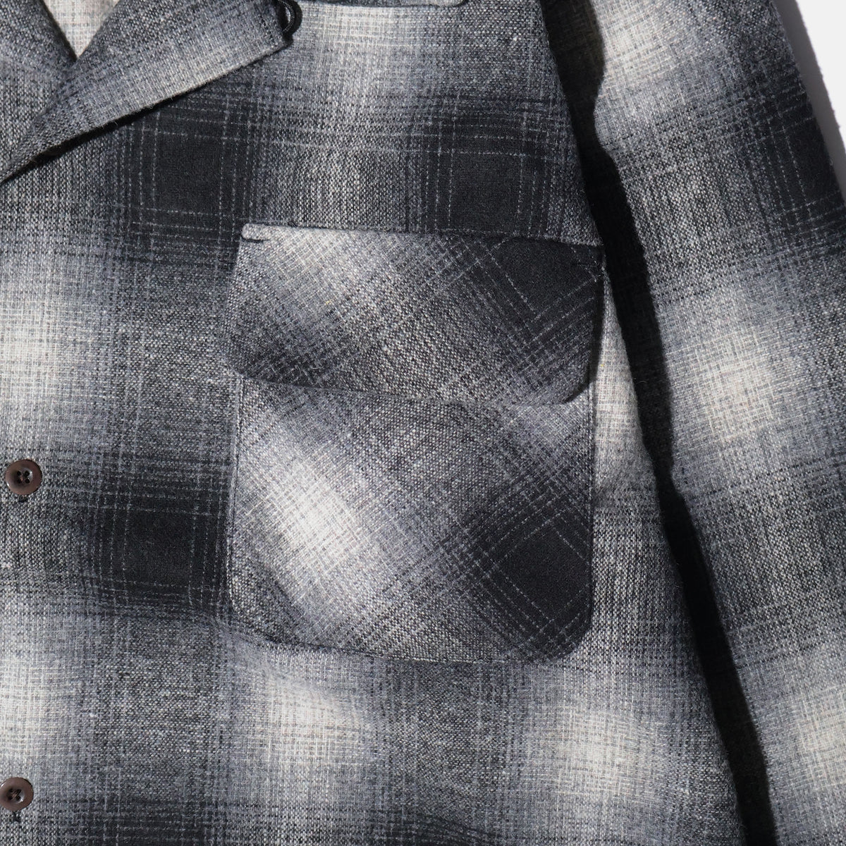 HOUSTON / 41357 MIX WOOL BOARD SHIRT
