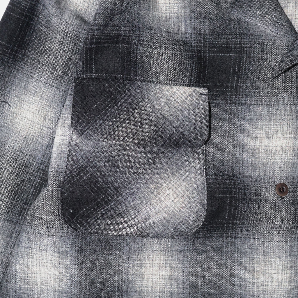 HOUSTON / 41357 MIX WOOL BOARD SHIRT