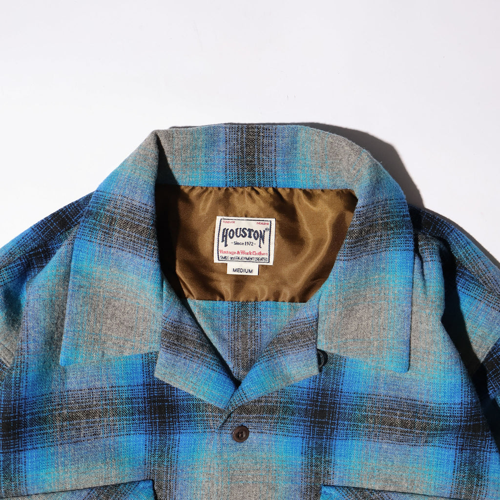 HOUSTON / 41357 MIX WOOL BOARD SHIRT