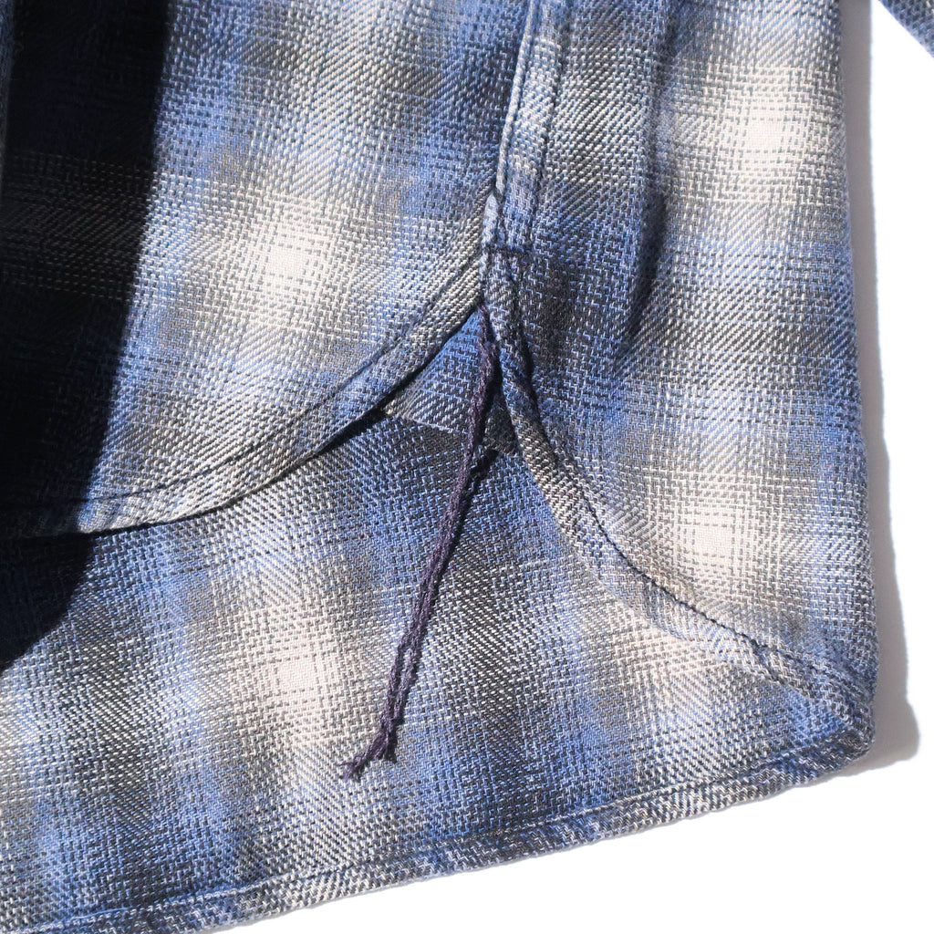 HOUSTON / 41371 VINTAGE OMBRE CHECK FLANNEL SHIRT