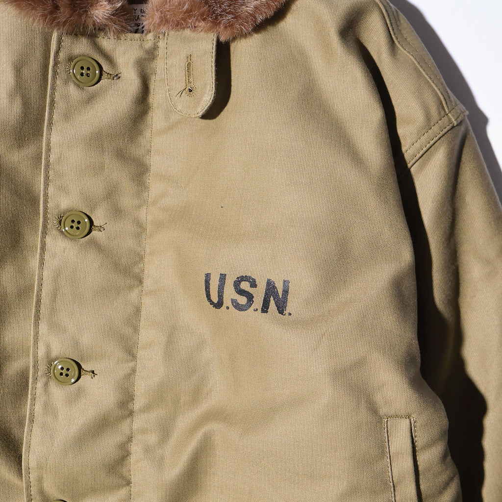 HOUSTON / 5N-1 N-1 DECK JACKET (REGULAR MODEL) TAN
