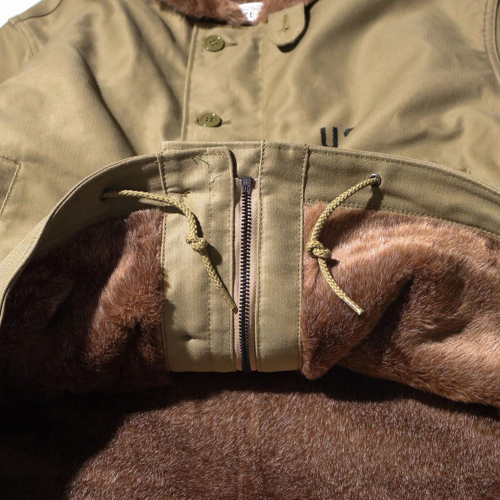 HOUSTON / 5N-1 N-1 DECK JACKET (REGULAR MODEL) TAN
