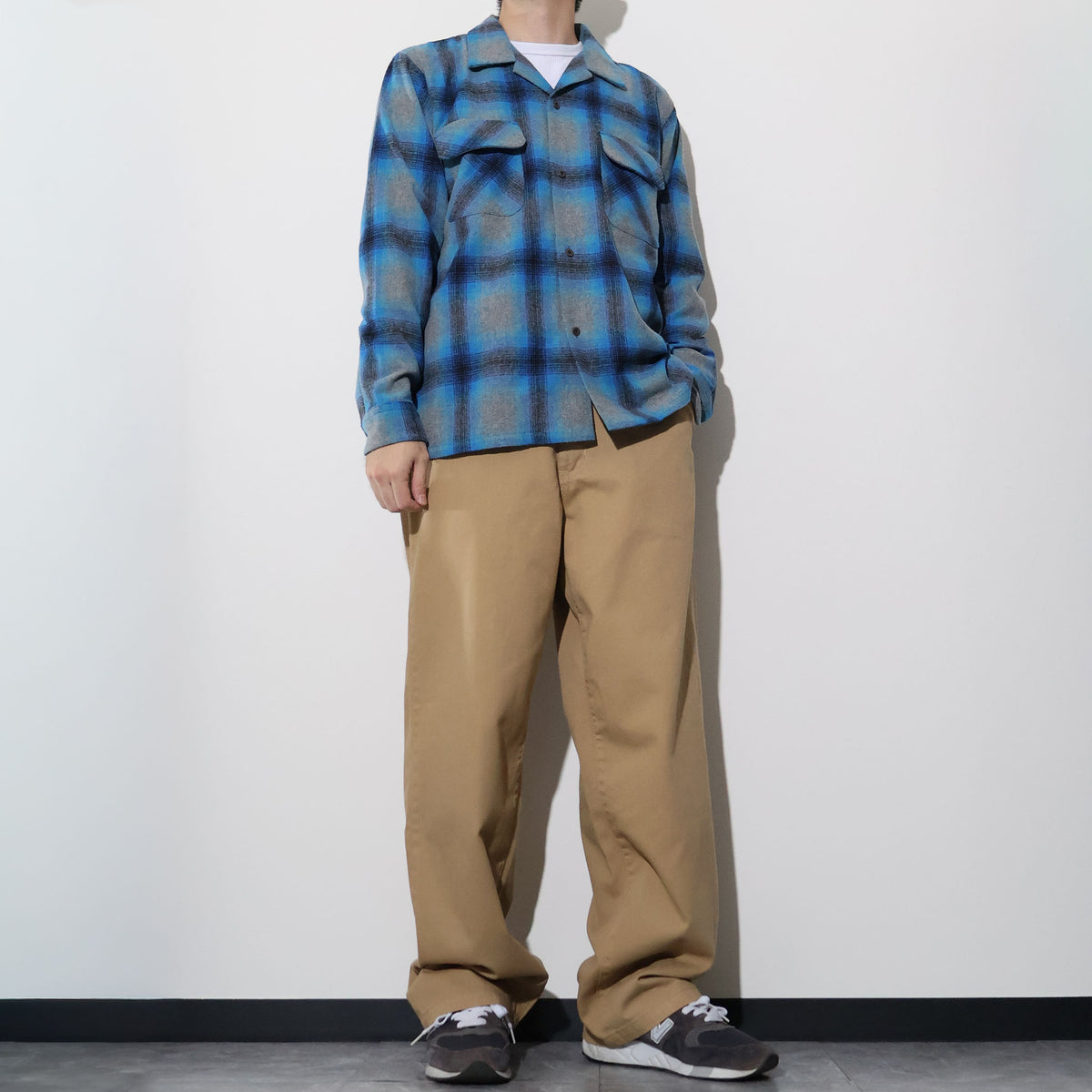 HOUSTON / 41357 MIX WOOL BOARD SHIRT