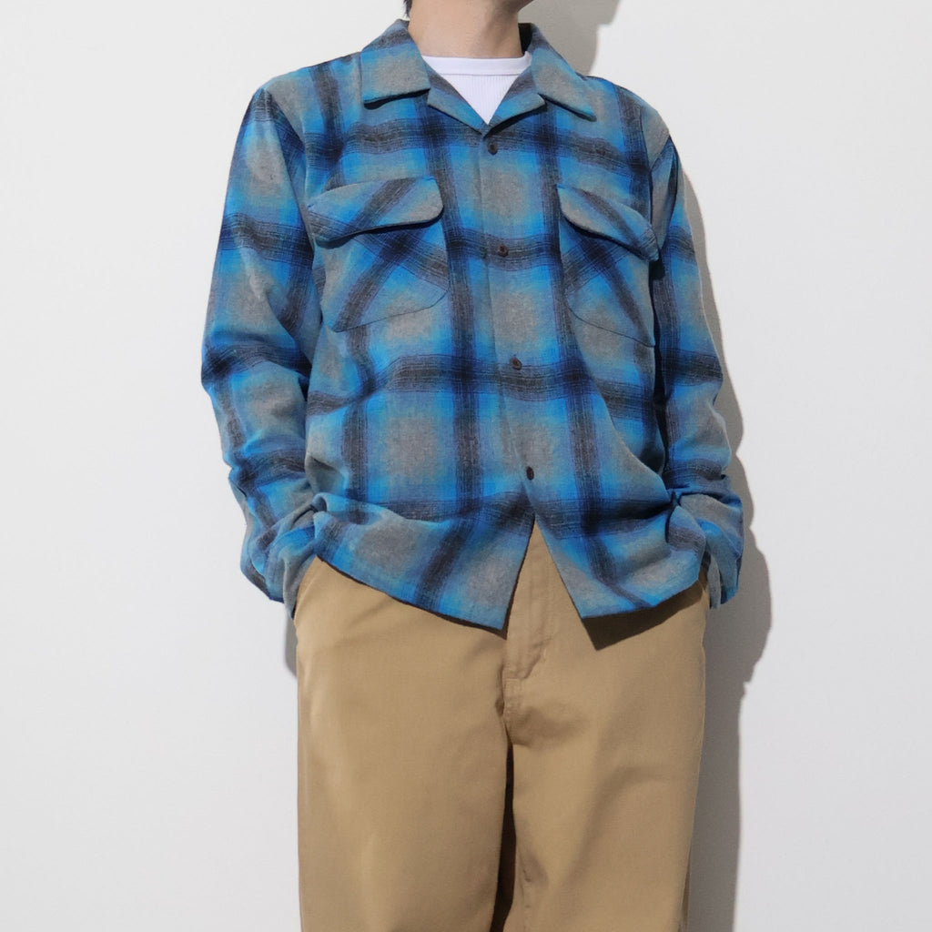 HOUSTON / 41357 MIX WOOL BOARD SHIRT