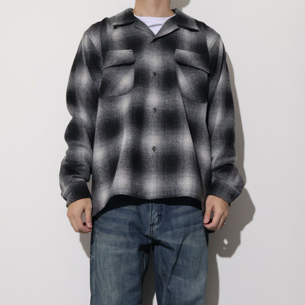 HOUSTON / 41357 MIX WOOL BOARD SHIRT