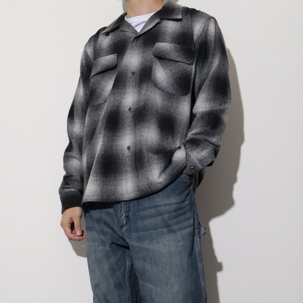 HOUSTON / 41357 MIX WOOL BOARD SHIRT