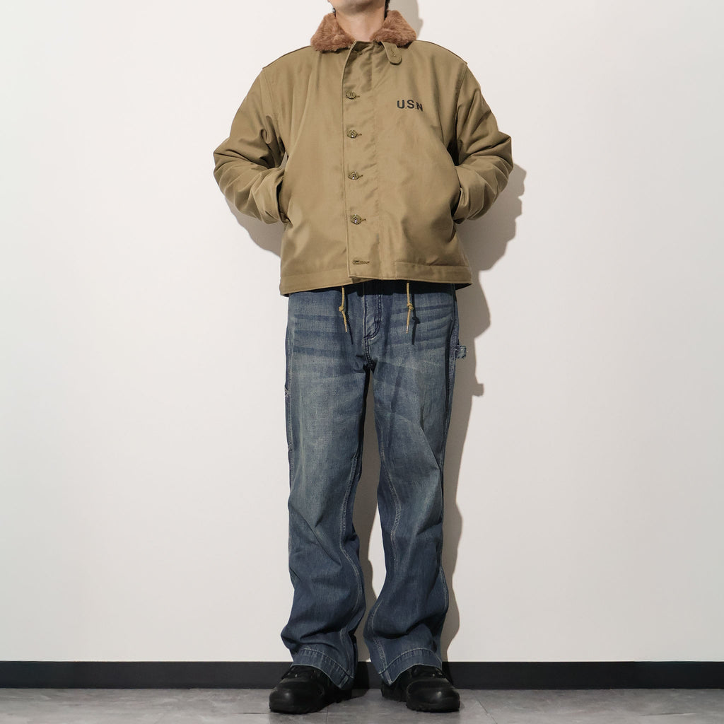 HOUSTON / 5N-1 N-1 DECK JACKET (REGULAR MODEL) TAN