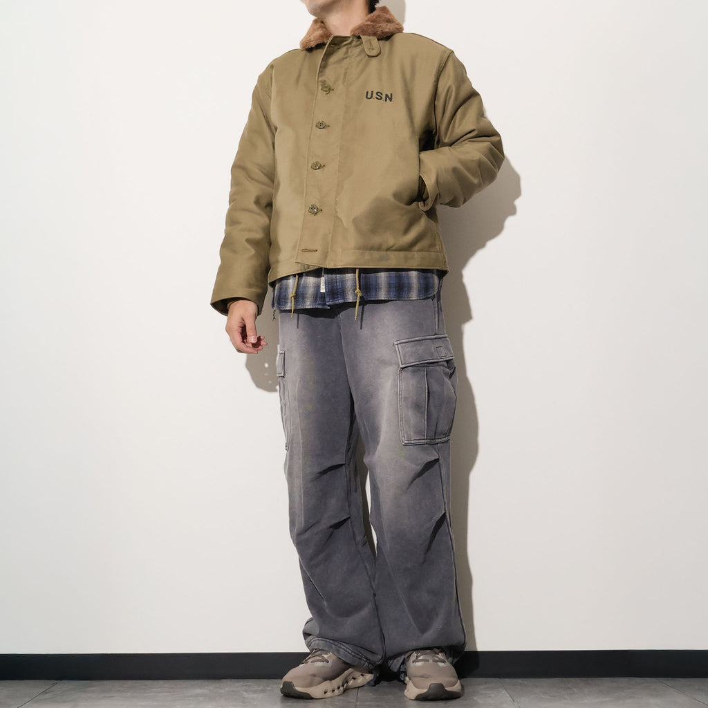 HOUSTON / 5N-1 N-1 DECK JACKET (REGULAR MODEL) TAN