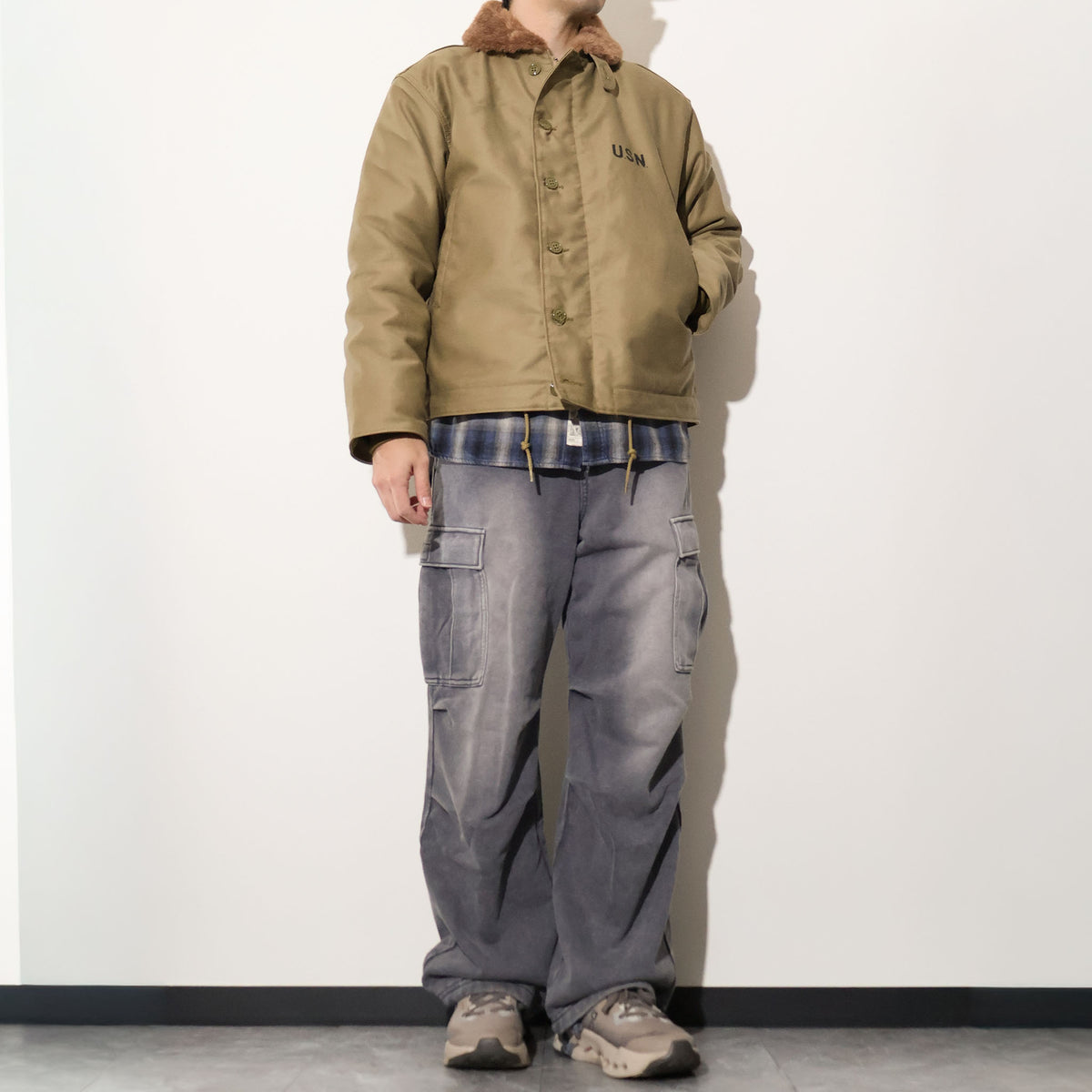 HOUSTON / 5N-1 N-1 DECK JACKET (REGULAR MODEL) TAN