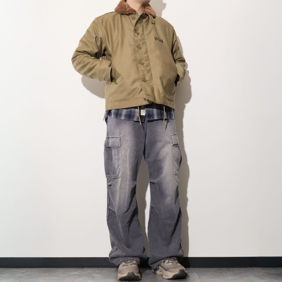 HOUSTON / 5N-1 N-1 DECK JACKET (REGULAR MODEL) TAN