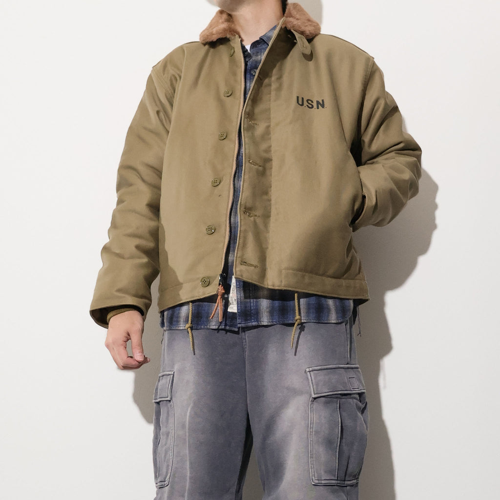 HOUSTON / 5N-1 N-1 DECK JACKET (REGULAR MODEL) TAN