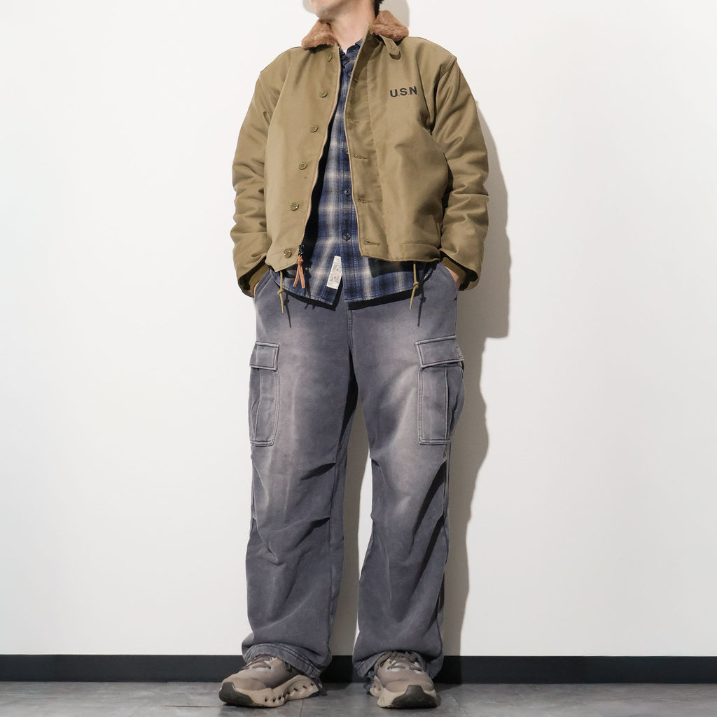 HOUSTON / 5N-1 N-1 DECK JACKET (REGULAR MODEL) TAN