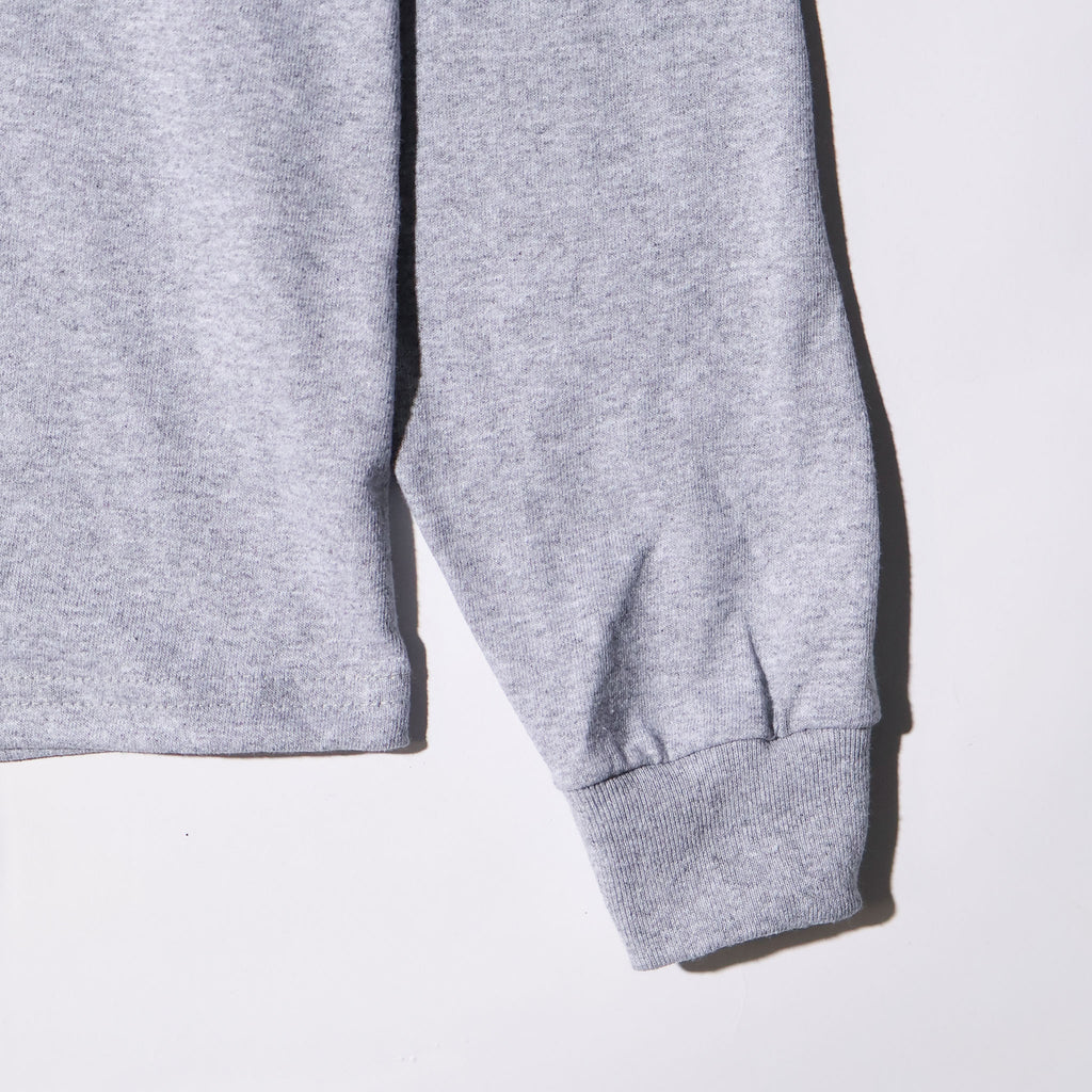 CAL CRU / 7OZ LS MOCK NECK TEE