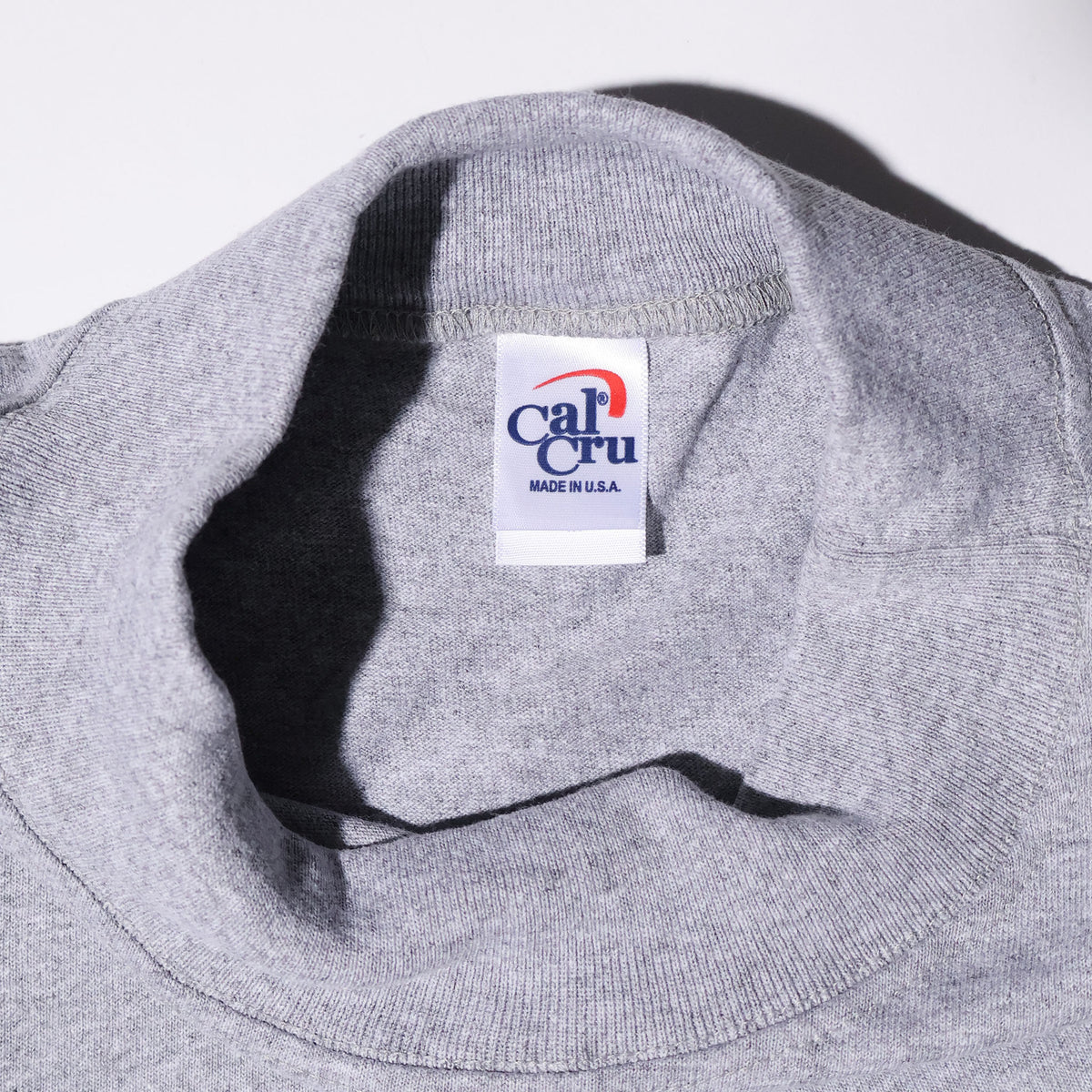 CAL CRU / 7OZ LS MOCK NECK TEE