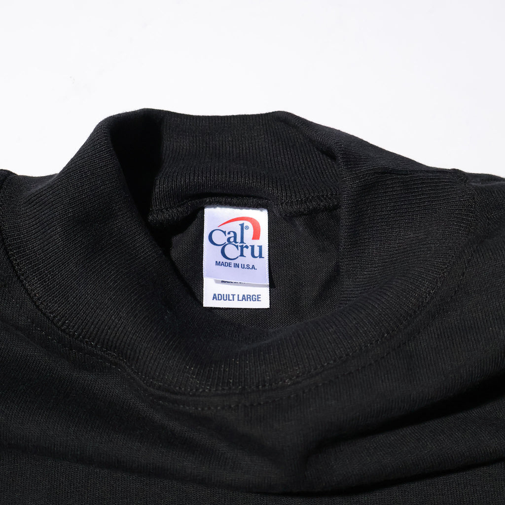 CAL CRU / 7OZ LS MOCK NECK TEE