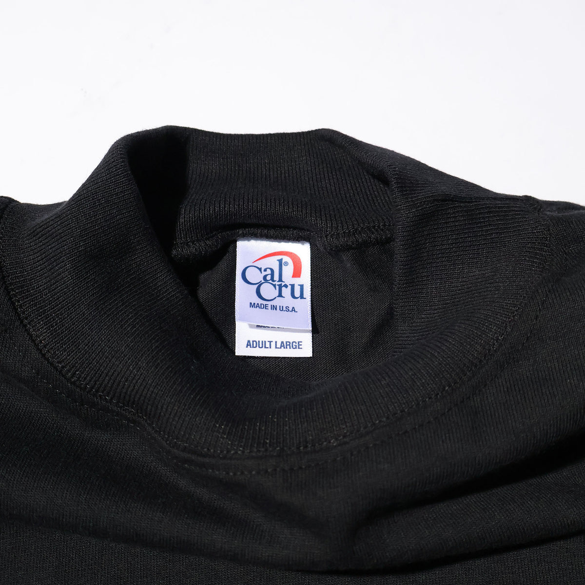 CAL CRU / 7OZ LS MOCK NECK TEE