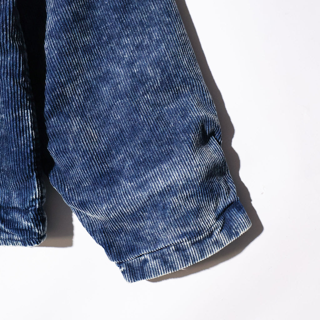 HOUSTON / 51668 INDIGO CORDUROY N-1 DECK JACKET