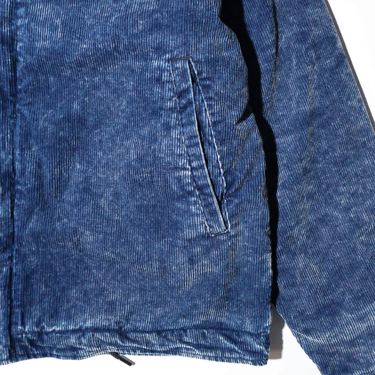 HOUSTON / 51668 INDIGO CORDUROY N-1 DECK JACKET