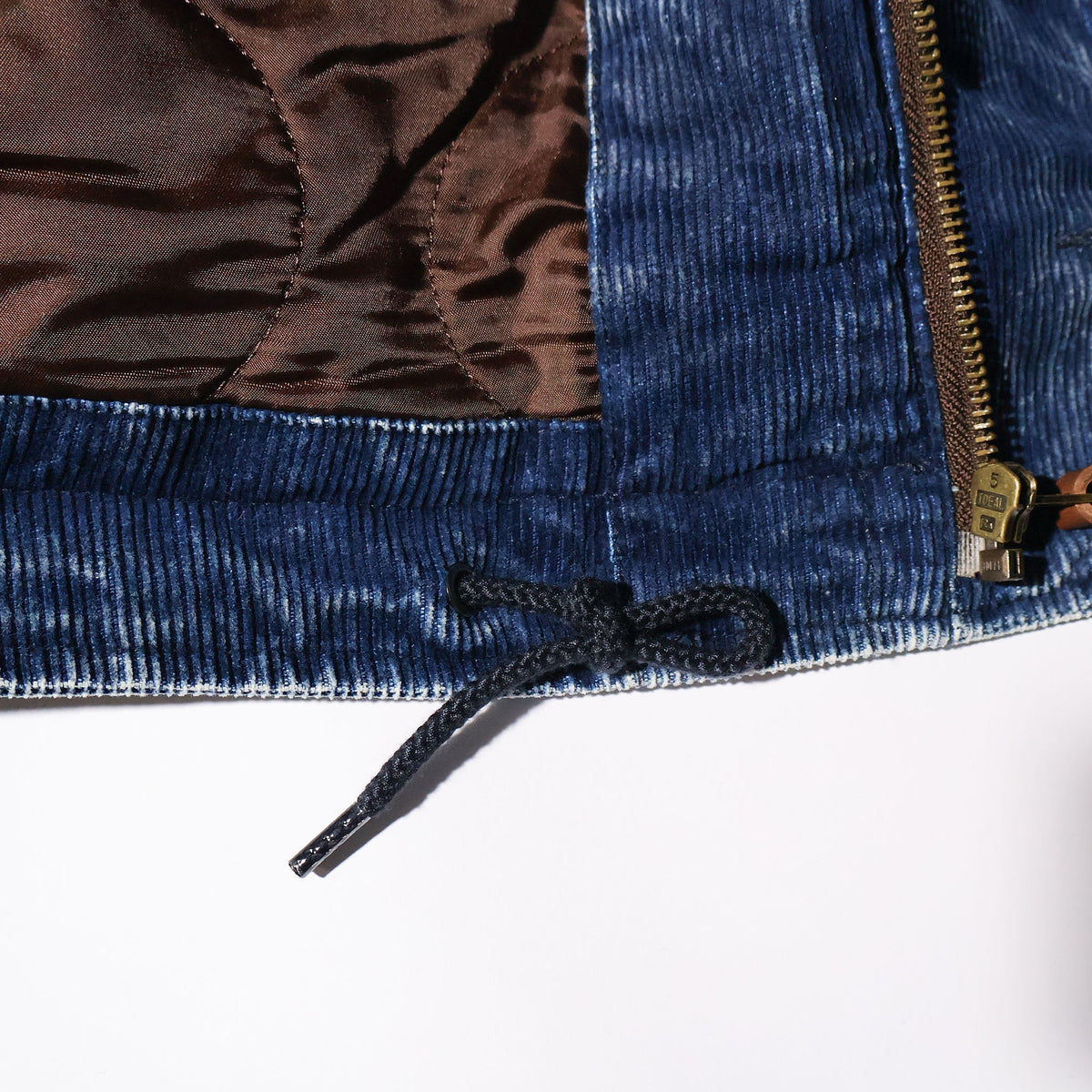 HOUSTON / 51668 INDIGO CORDUROY N-1 DECK JACKET