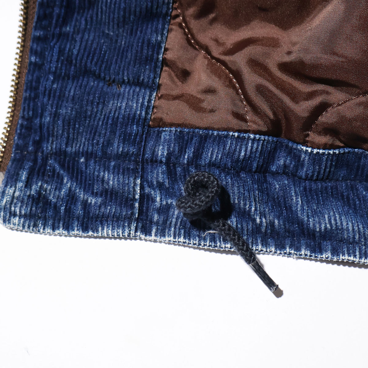 HOUSTON / 51668 INDIGO CORDUROY N-1 DECK JACKET