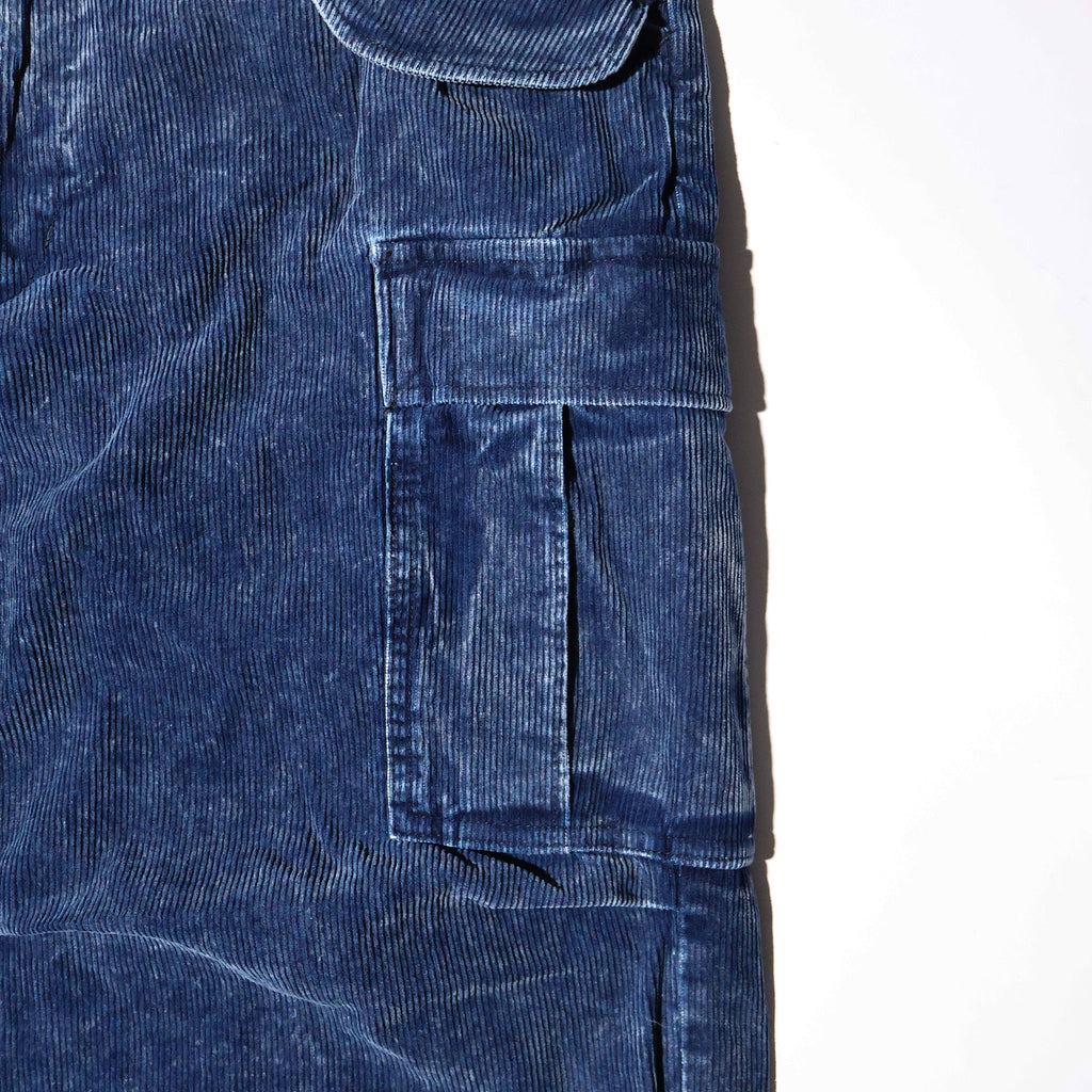 HOUSTON / 10191 INDIGO CORDUROY M-65 PANTS