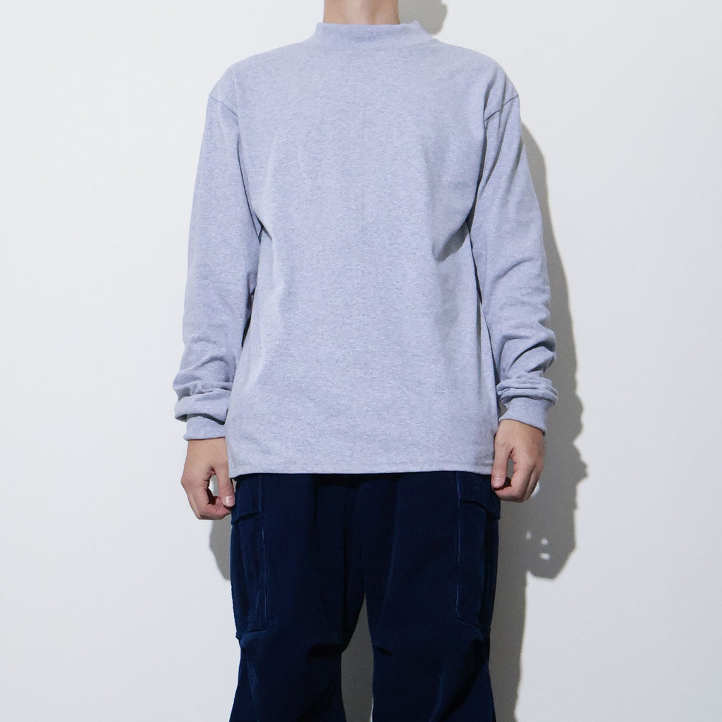 CAL CRU / 7OZ LS MOCK NECK TEE