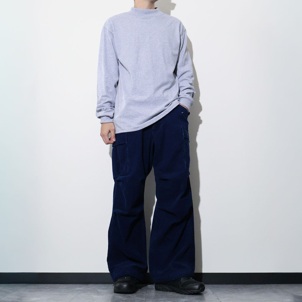 CAL CRU / 7OZ LS MOCK NECK TEE