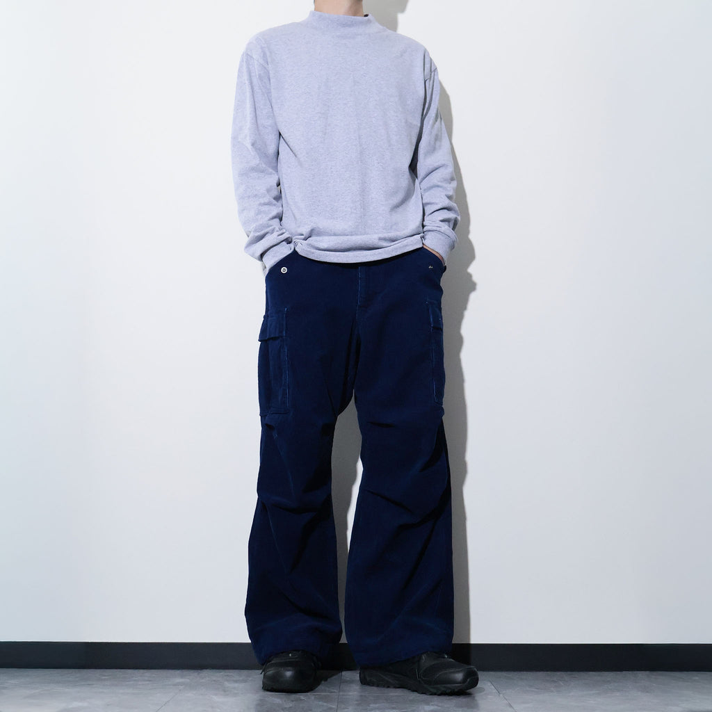 CAL CRU / 7OZ LS MOCK NECK TEE