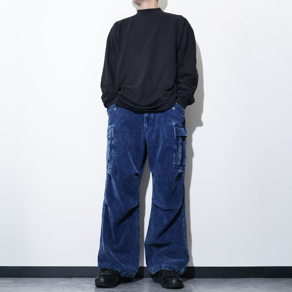 CAL CRU / 7OZ LS MOCK NECK TEE
