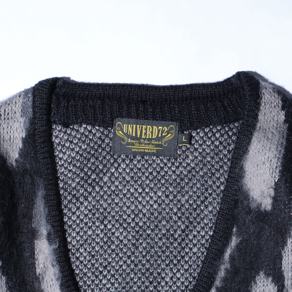UNIVERD72 / 22447 MOHAIR TOUCH CARDIGAN (TRIBAL)