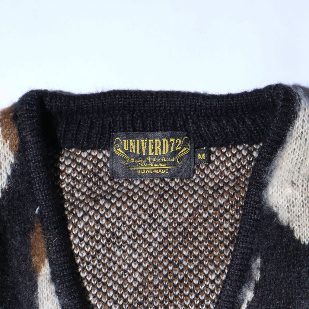 UNIVERD72 / 22447 MOHAIR TOUCH CARDIGAN (TRIBAL)