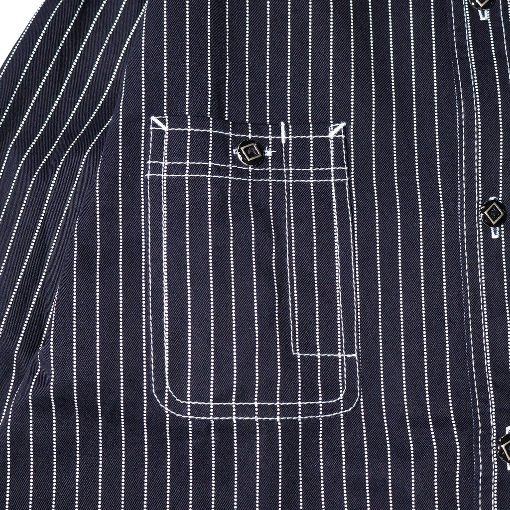 HOUSTON / 41260 INDIGO WABASH 40's WORK SHIRT