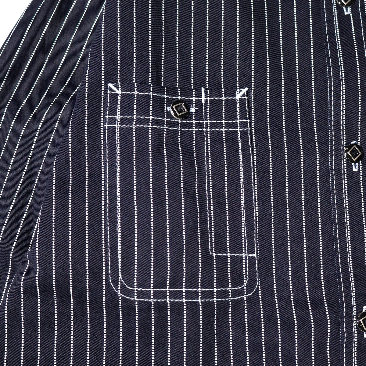 HOUSTON / 41260 INDIGO WABASH 40's WORK SHIRT