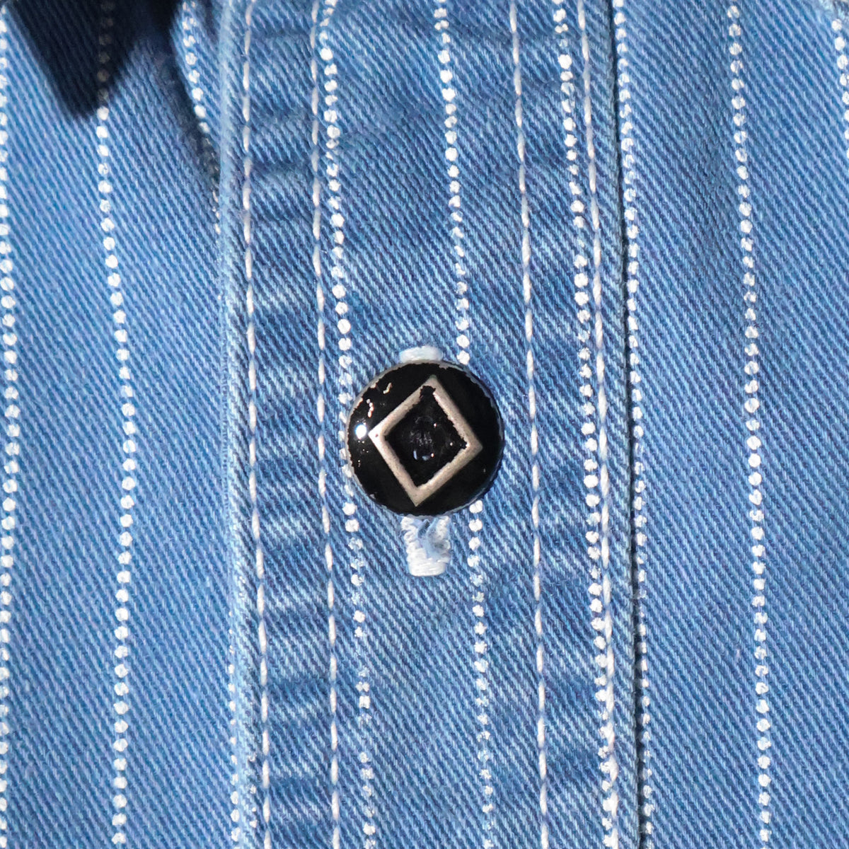 HOUSTON / 41260 INDIGO WABASH 40's WORK SHIRT