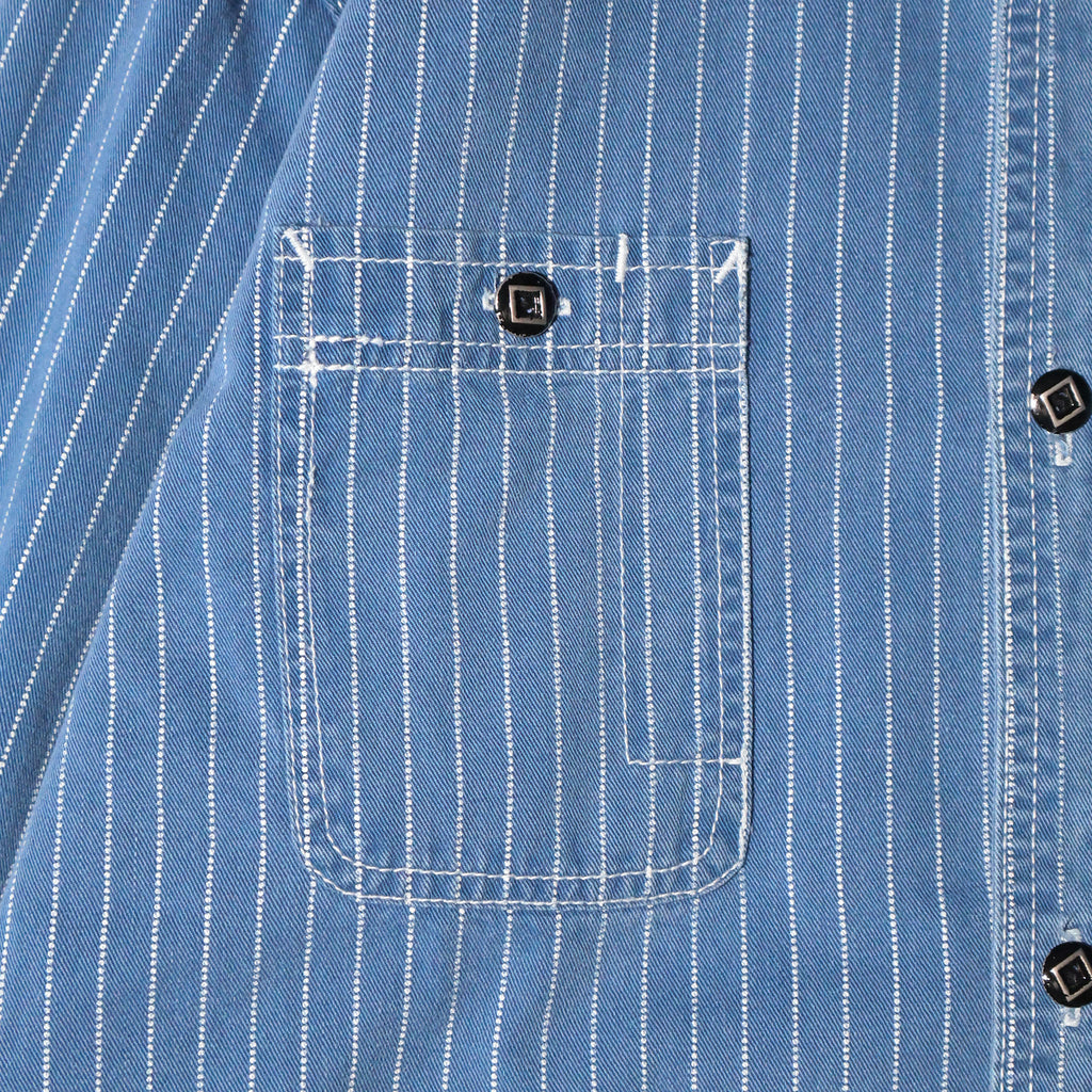 HOUSTON / 41260 INDIGO WABASH 40's WORK SHIRT