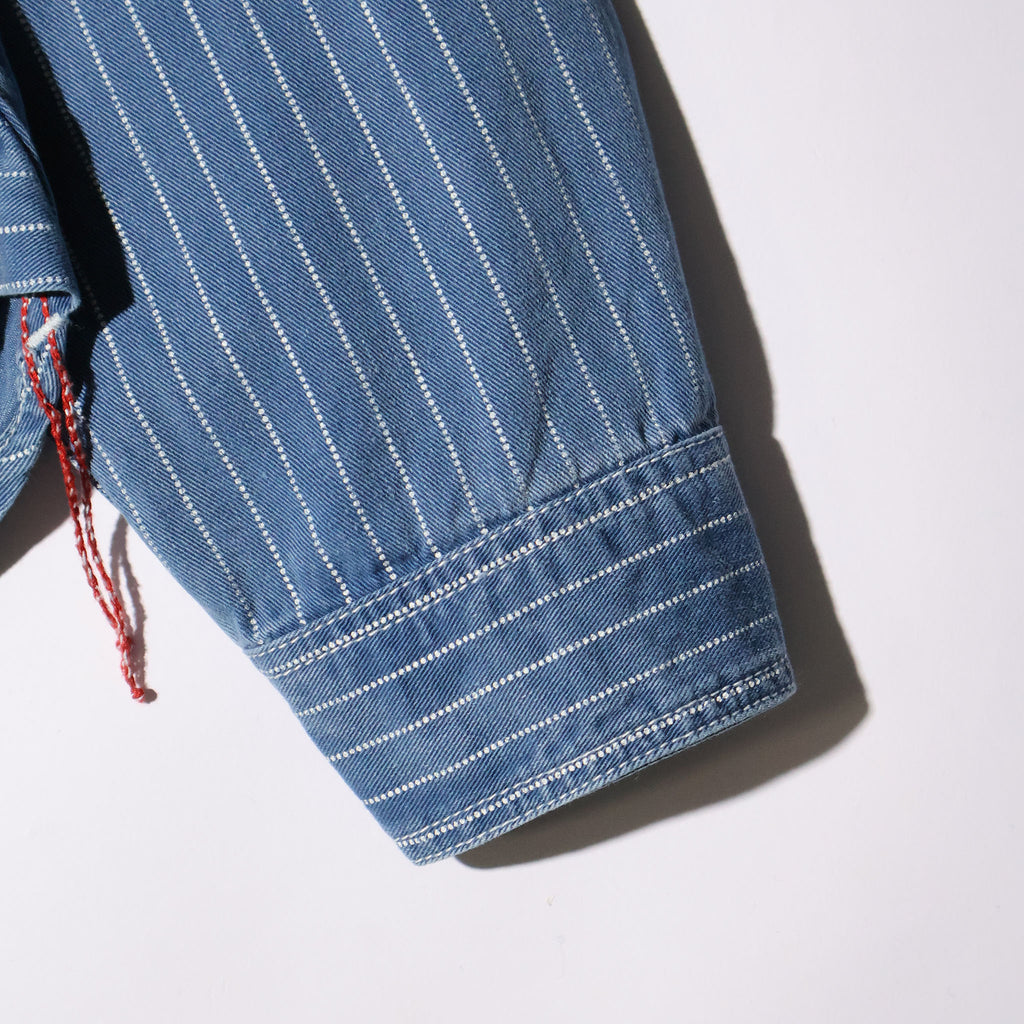 HOUSTON / 41260 INDIGO WABASH 40's WORK SHIRT