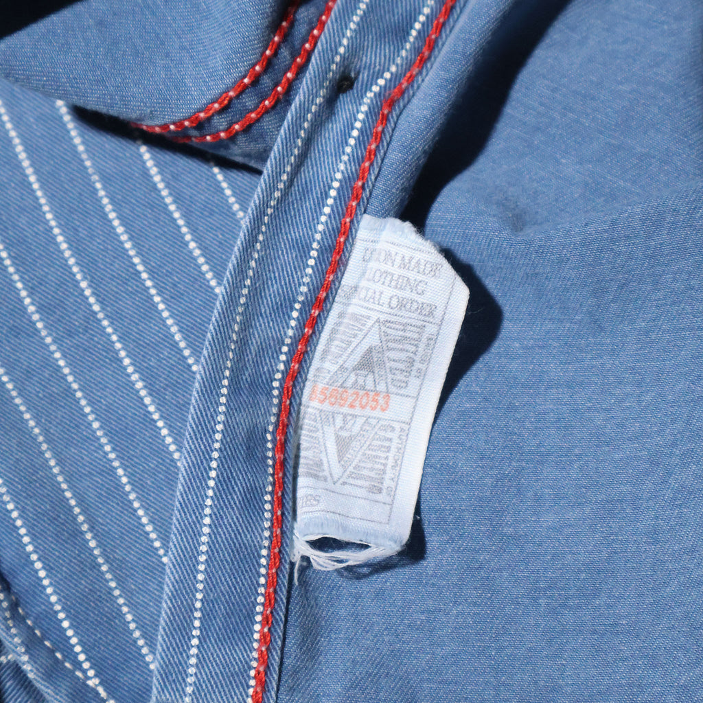 HOUSTON / 41260 INDIGO WABASH 40's WORK SHIRT
